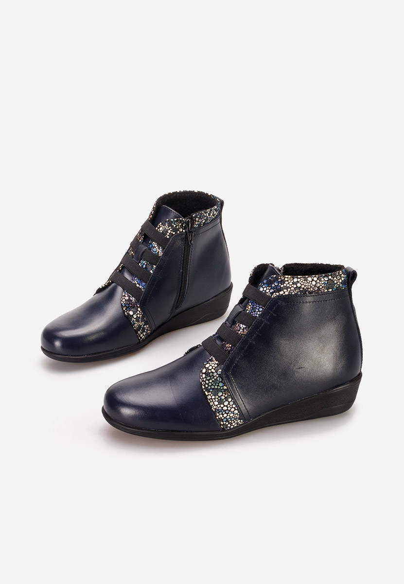 Боти естествена кожа Tashia многоцветен