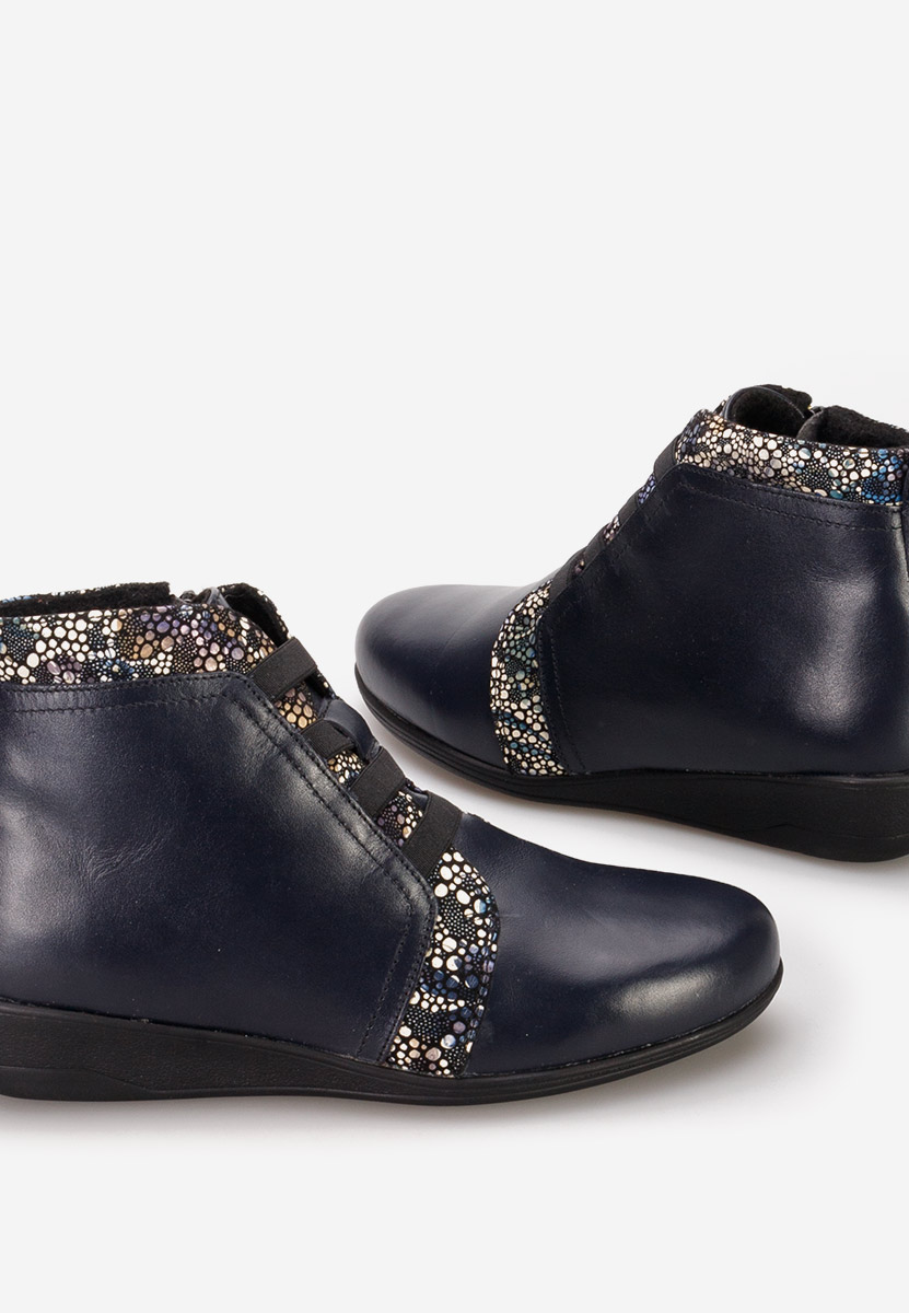 Боти естествена кожа Tashia многоцветен