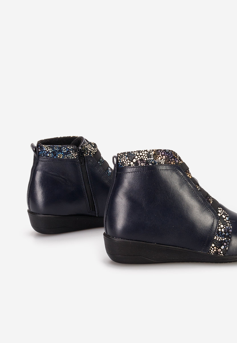 Боти естествена кожа Tashia многоцветен