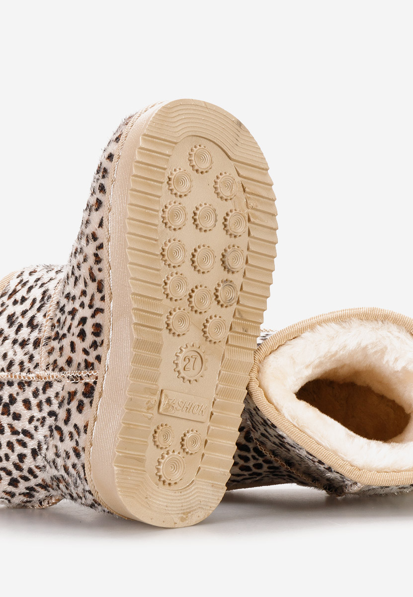 Ботуши момичета Charlotte животински принт