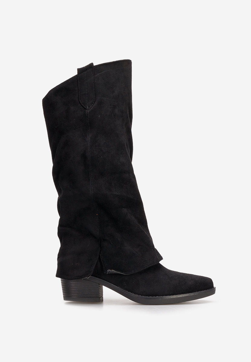 Чизми на ток Chandana черен