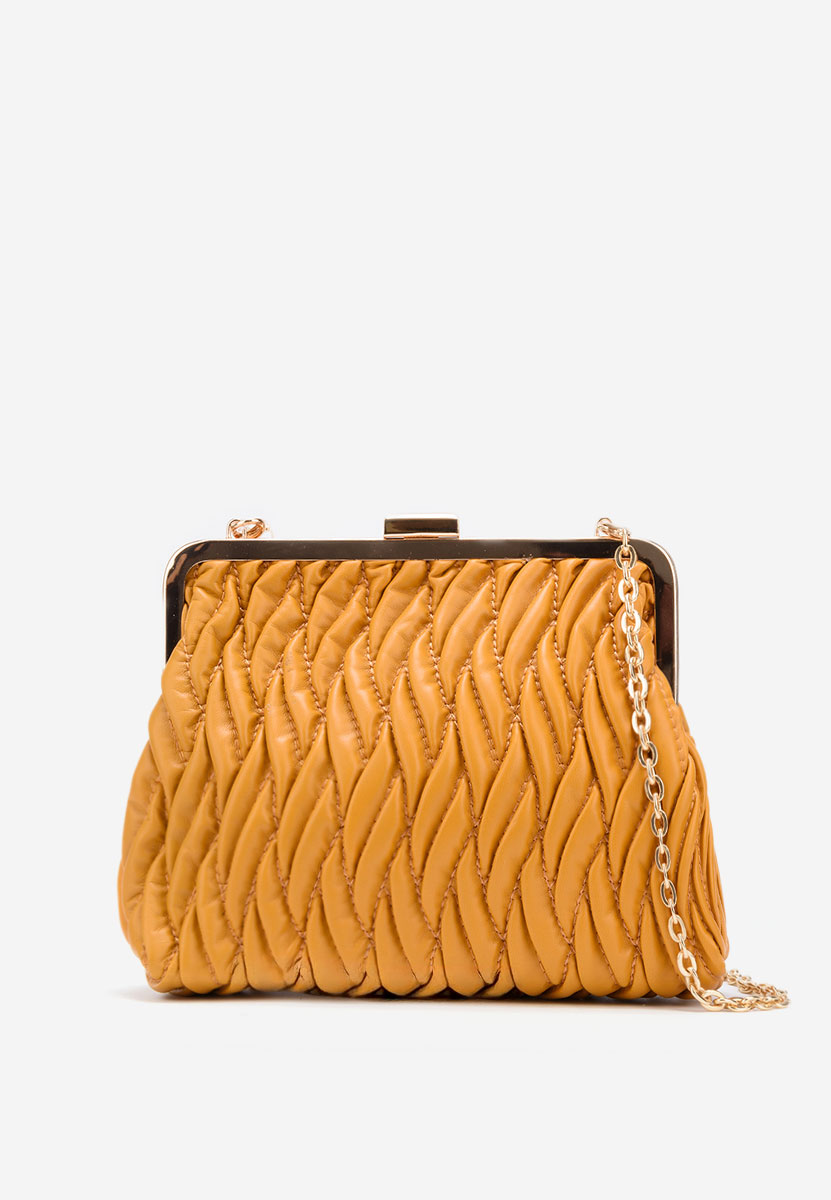 Чанта тип плик Svilena жълта