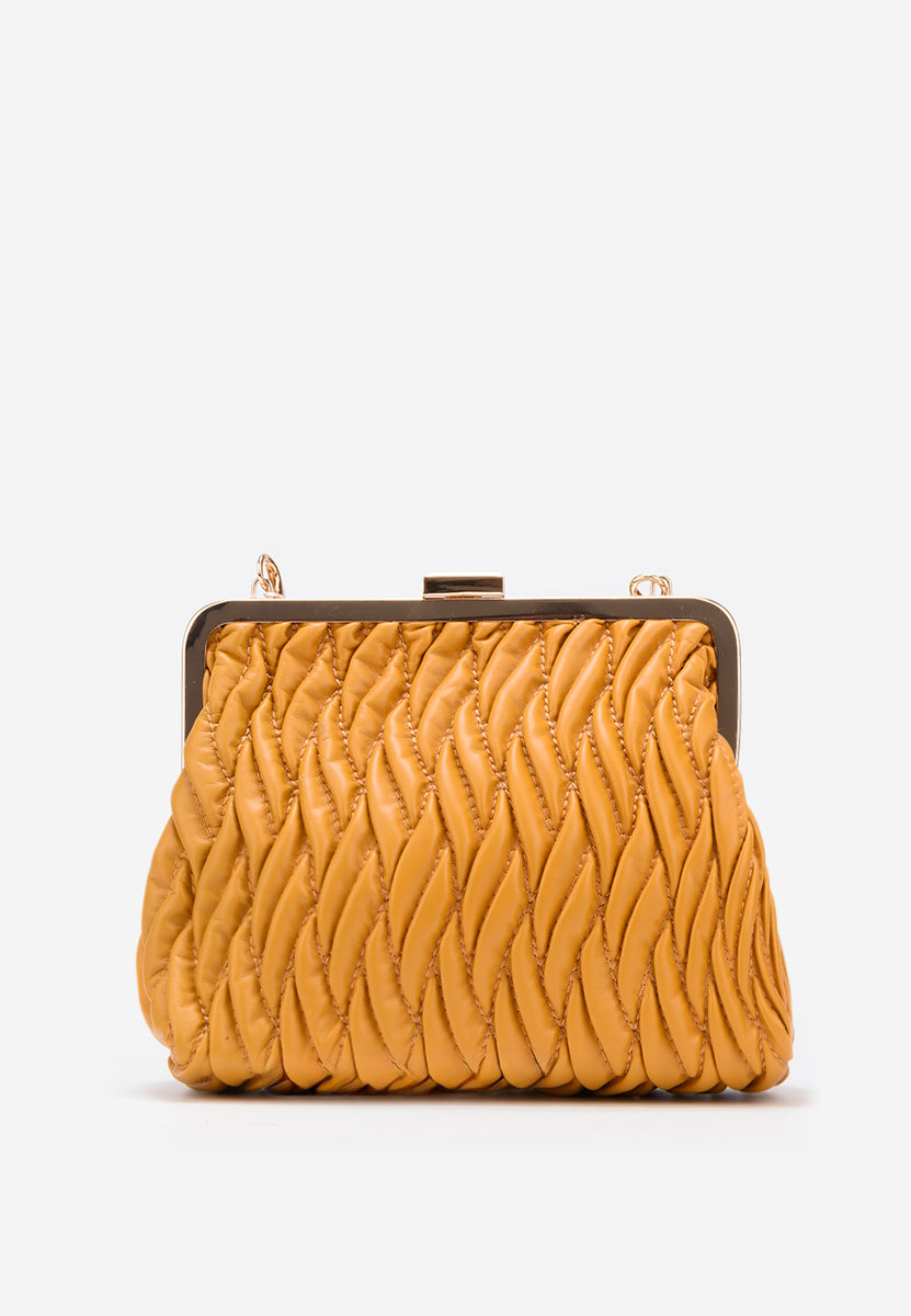 Чанта тип плик Svilena жълта