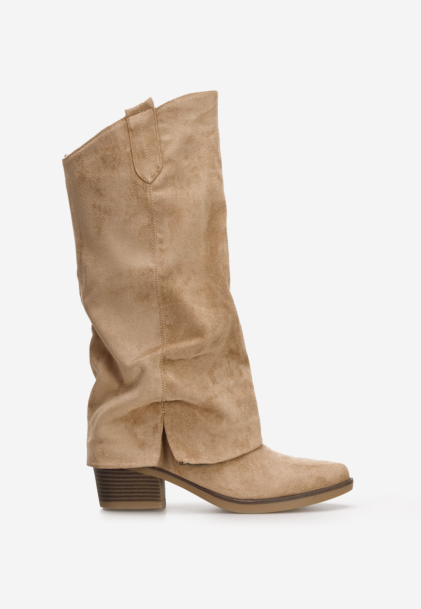 Дамски ботуши Chandana каки