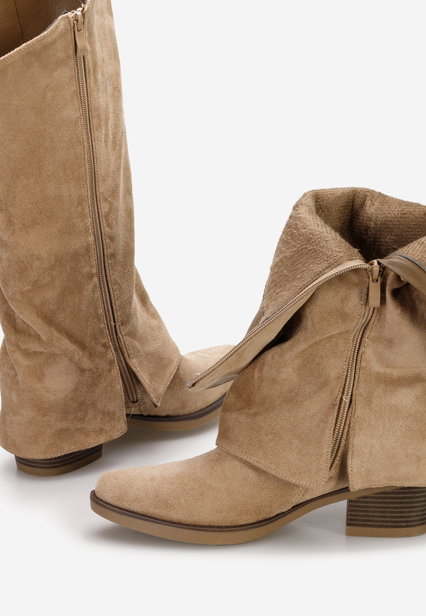 Дамски ботуши Chandana каки