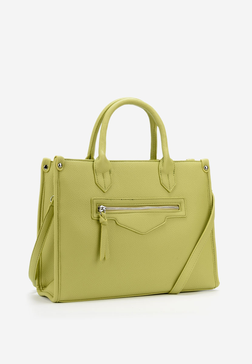 Дамски офис чанта Anirma лайм