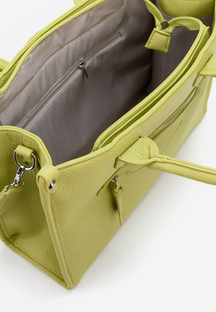 Дамски офис чанта Anirma лайм