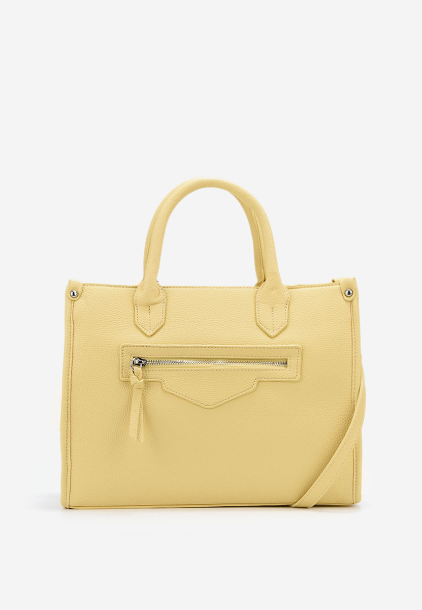 Дамски офис чанта Anirma жълта