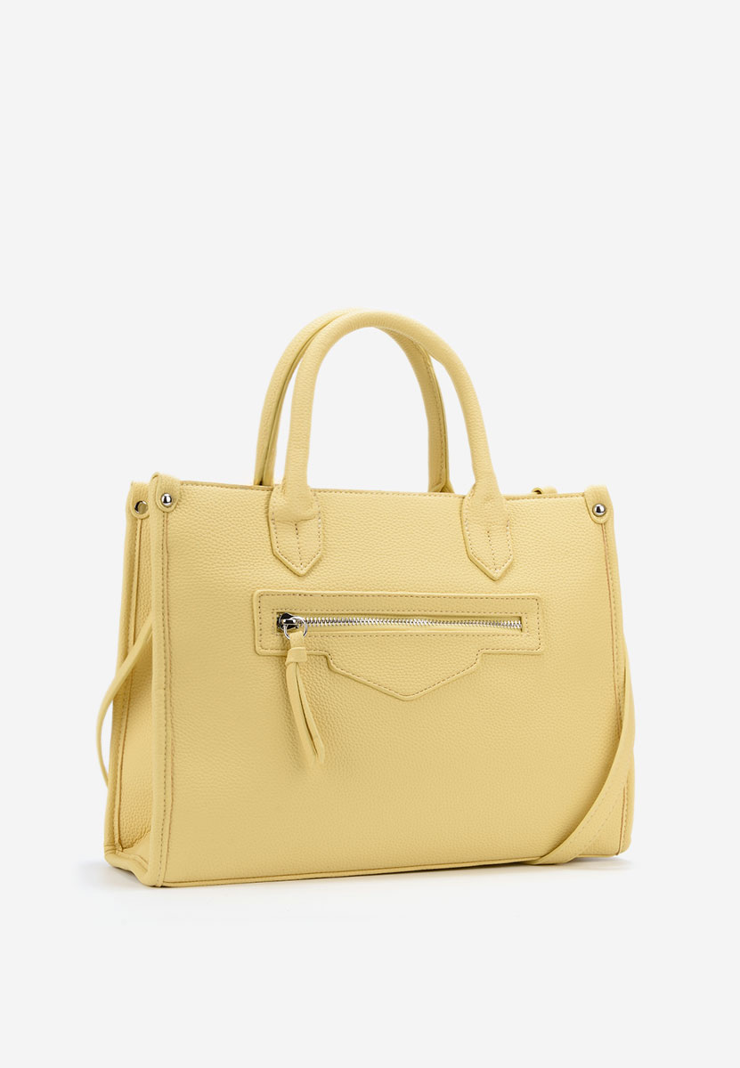 Дамски офис чанта Anirma жълта