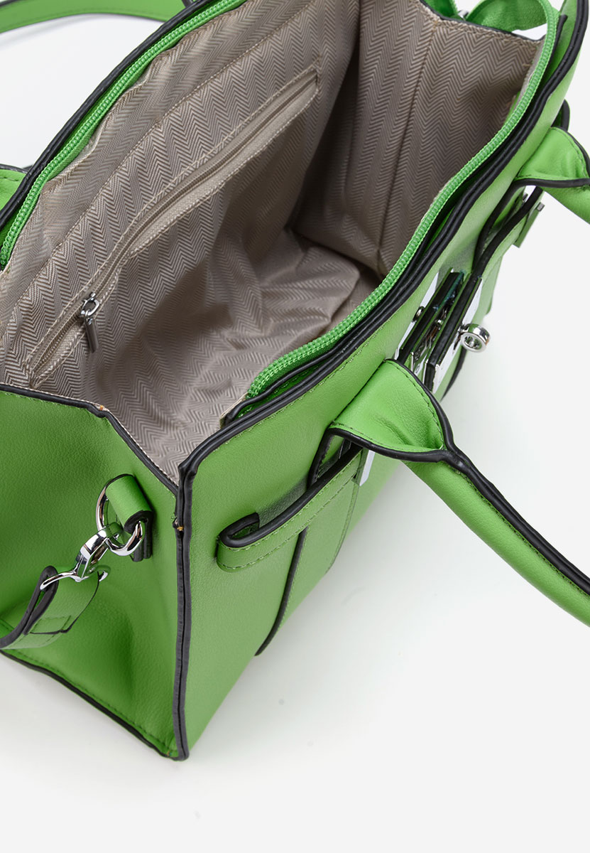 Ръчна чанта Yvesa зелена