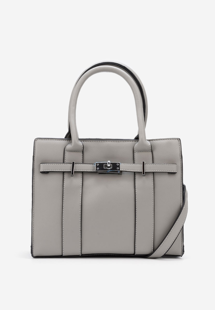 Ръчна чанта Yvesa сива