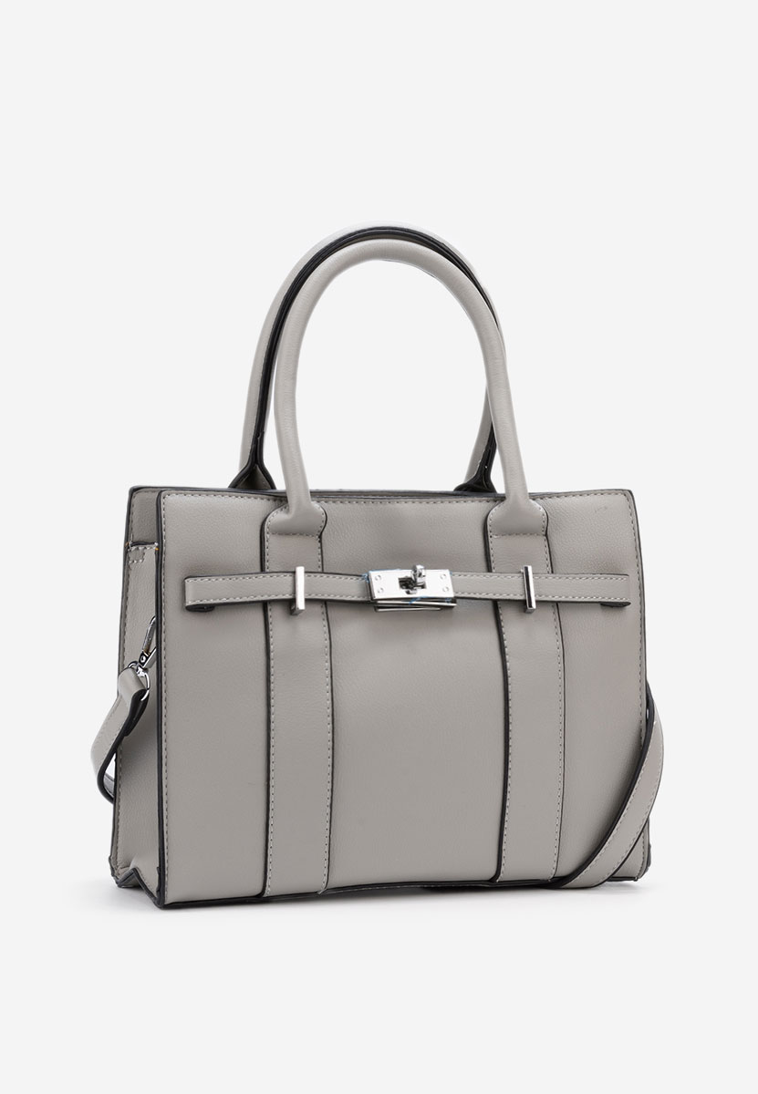 Ръчна чанта Yvesa сива