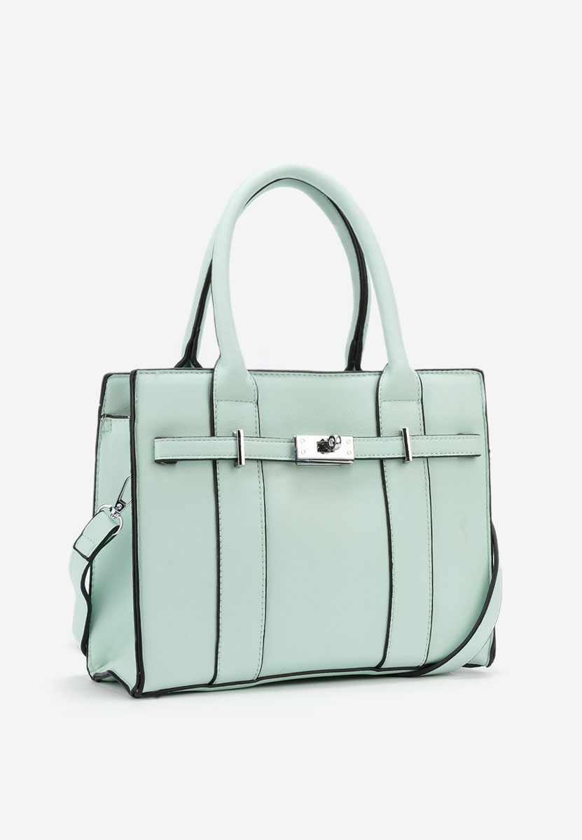 Ръчна чанта Yvesa тюркоазена