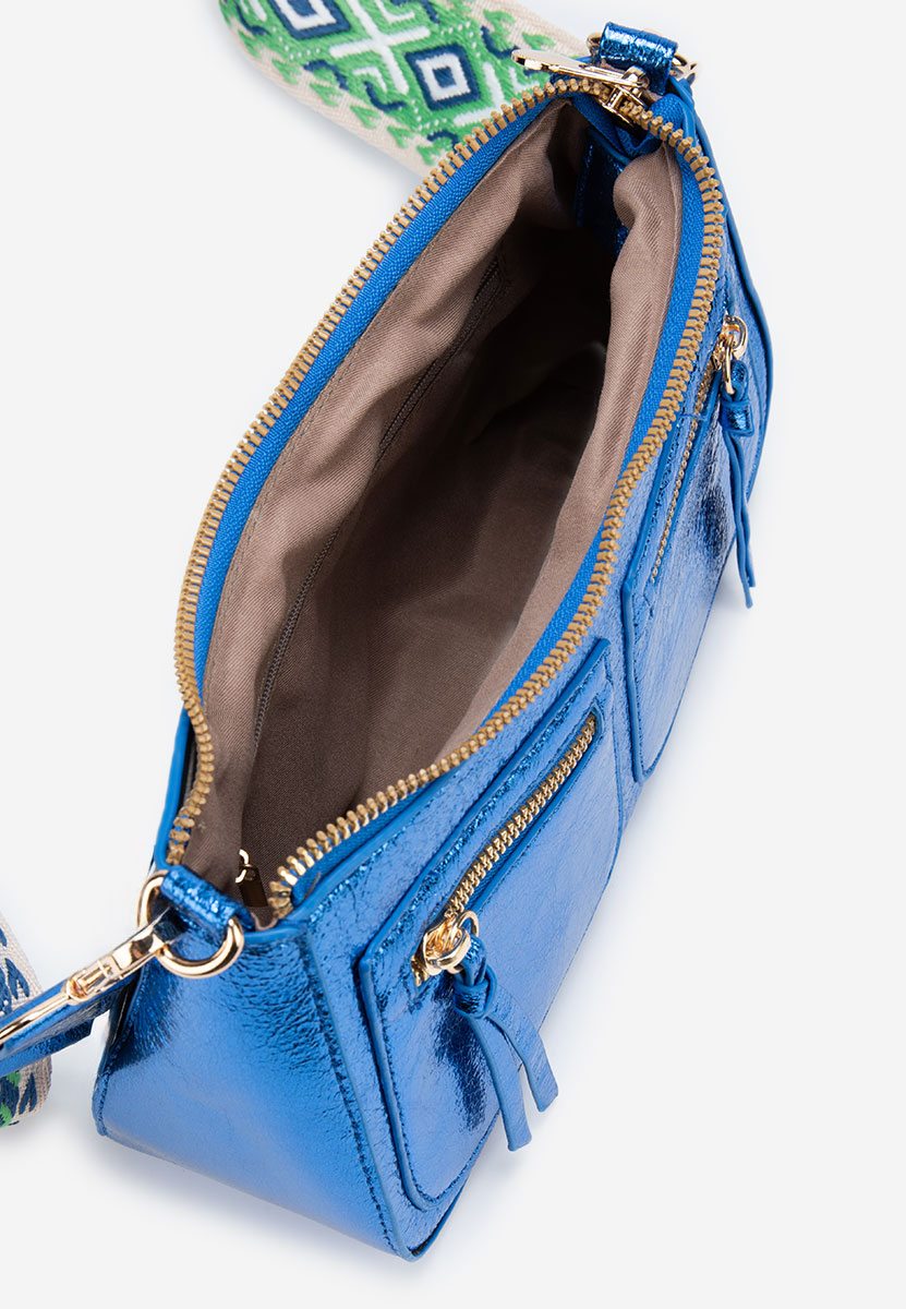 чанта за рамо Sabrya синя