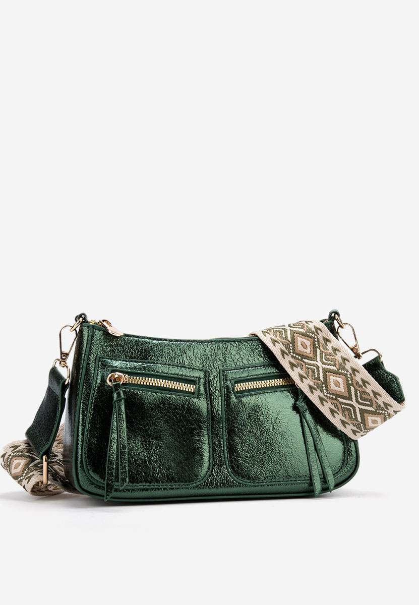 чанта за рамо Sabrya зелена