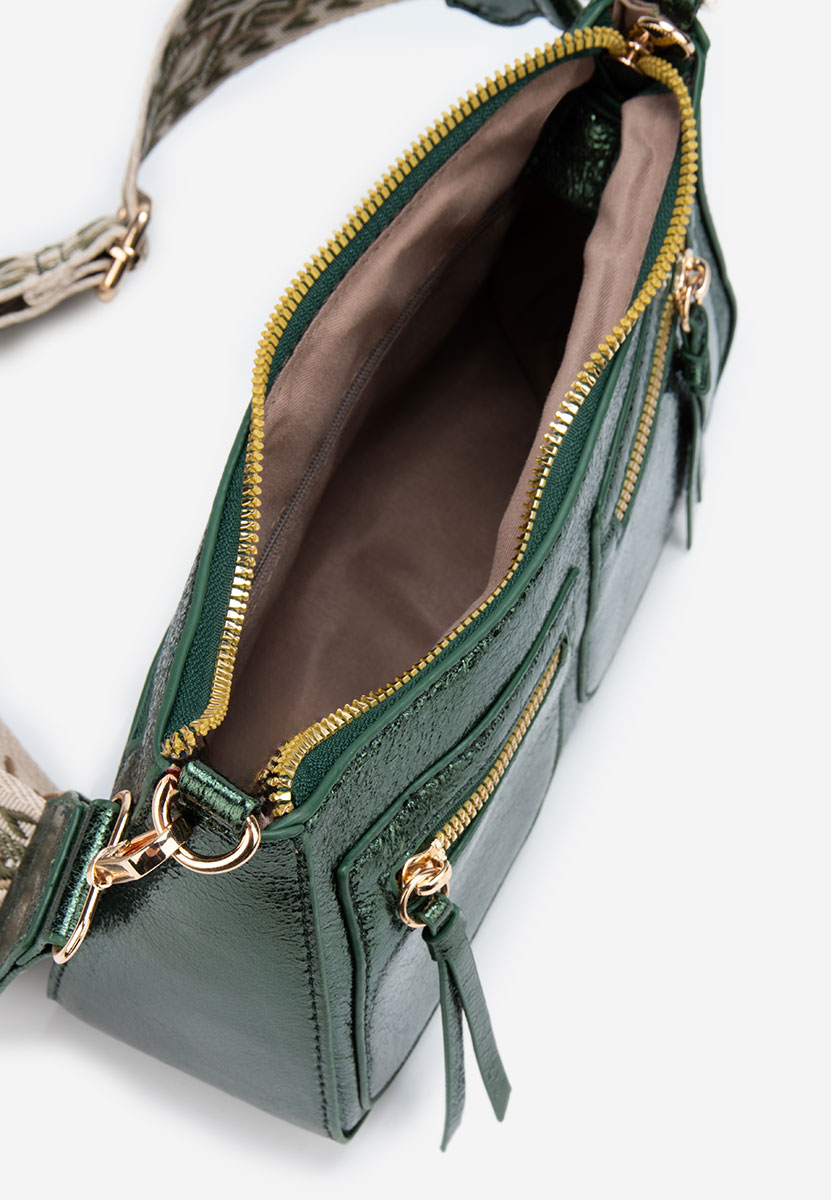 чанта за рамо Sabrya зелена