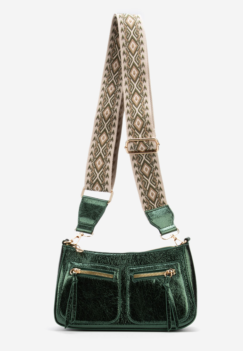чанта за рамо Sabrya зелена