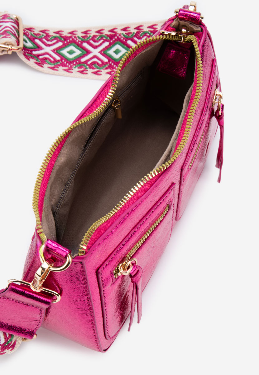 чанта за рамо Sabrya фуджия