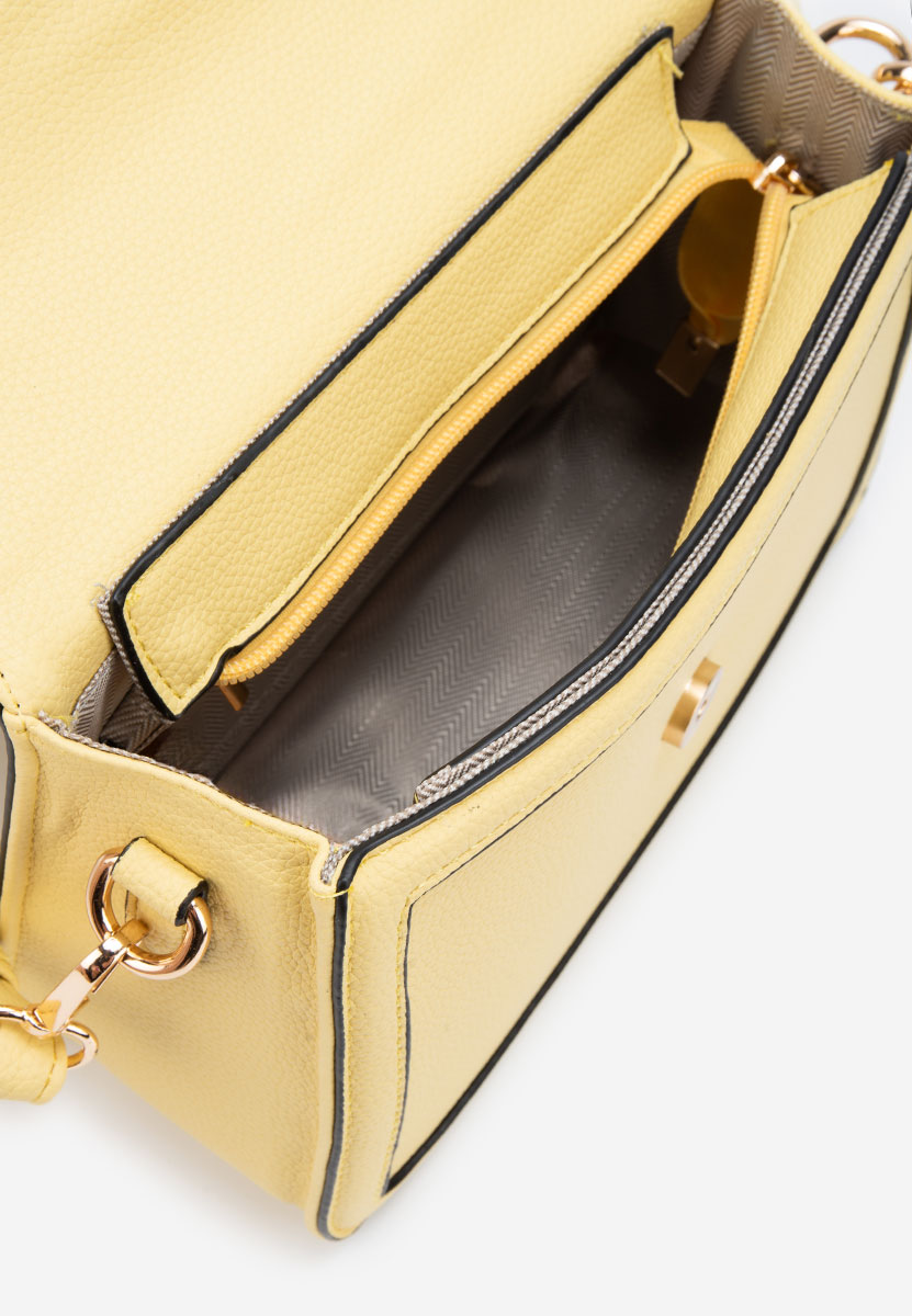 Ръчна чанта Julith жълта