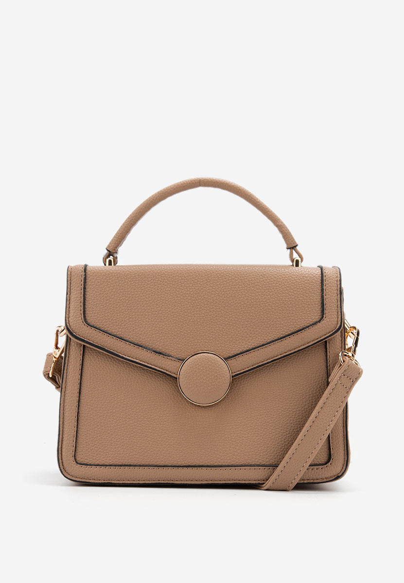 Ръчна чанта Julith каки