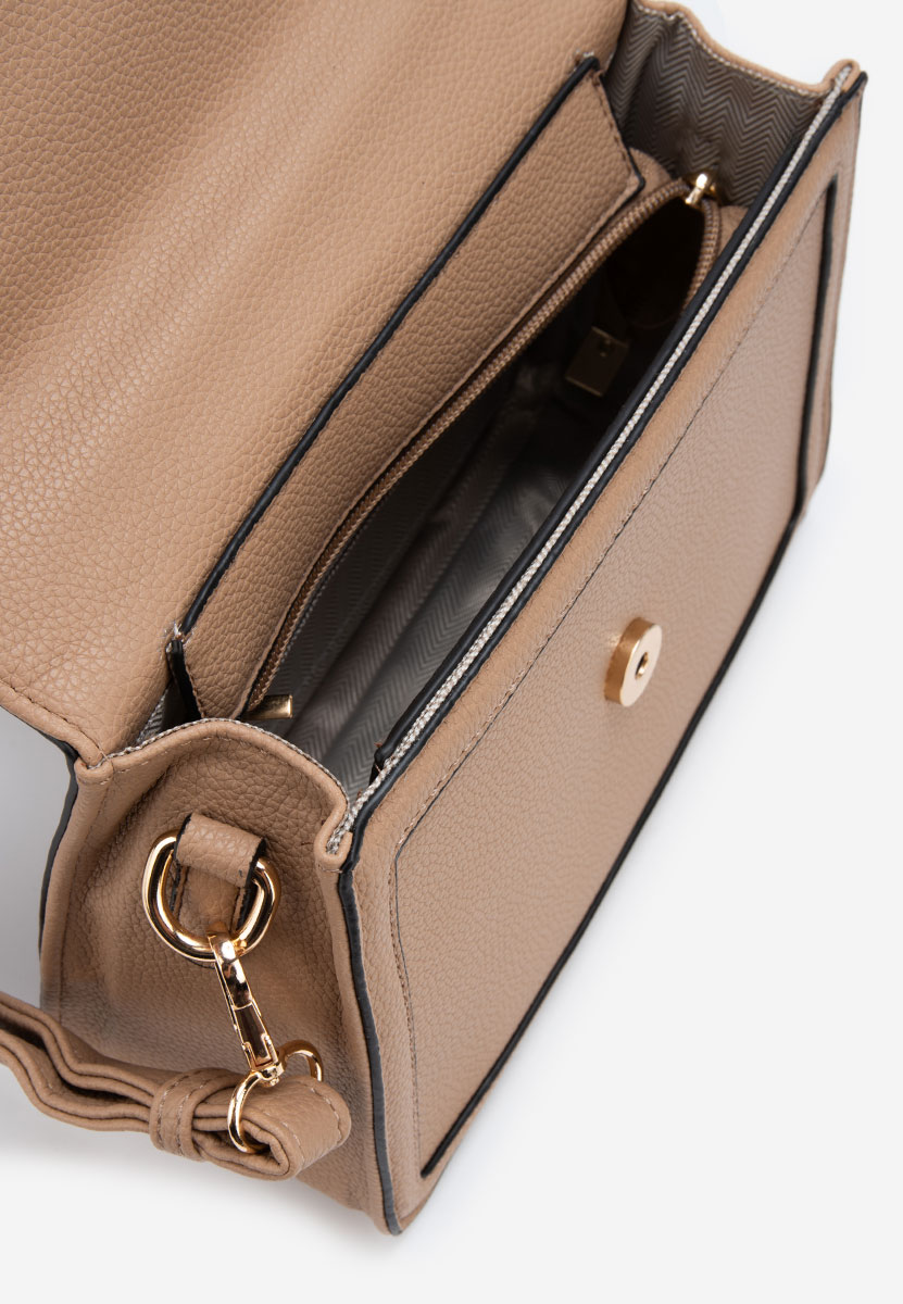 Ръчна чанта Julith каки