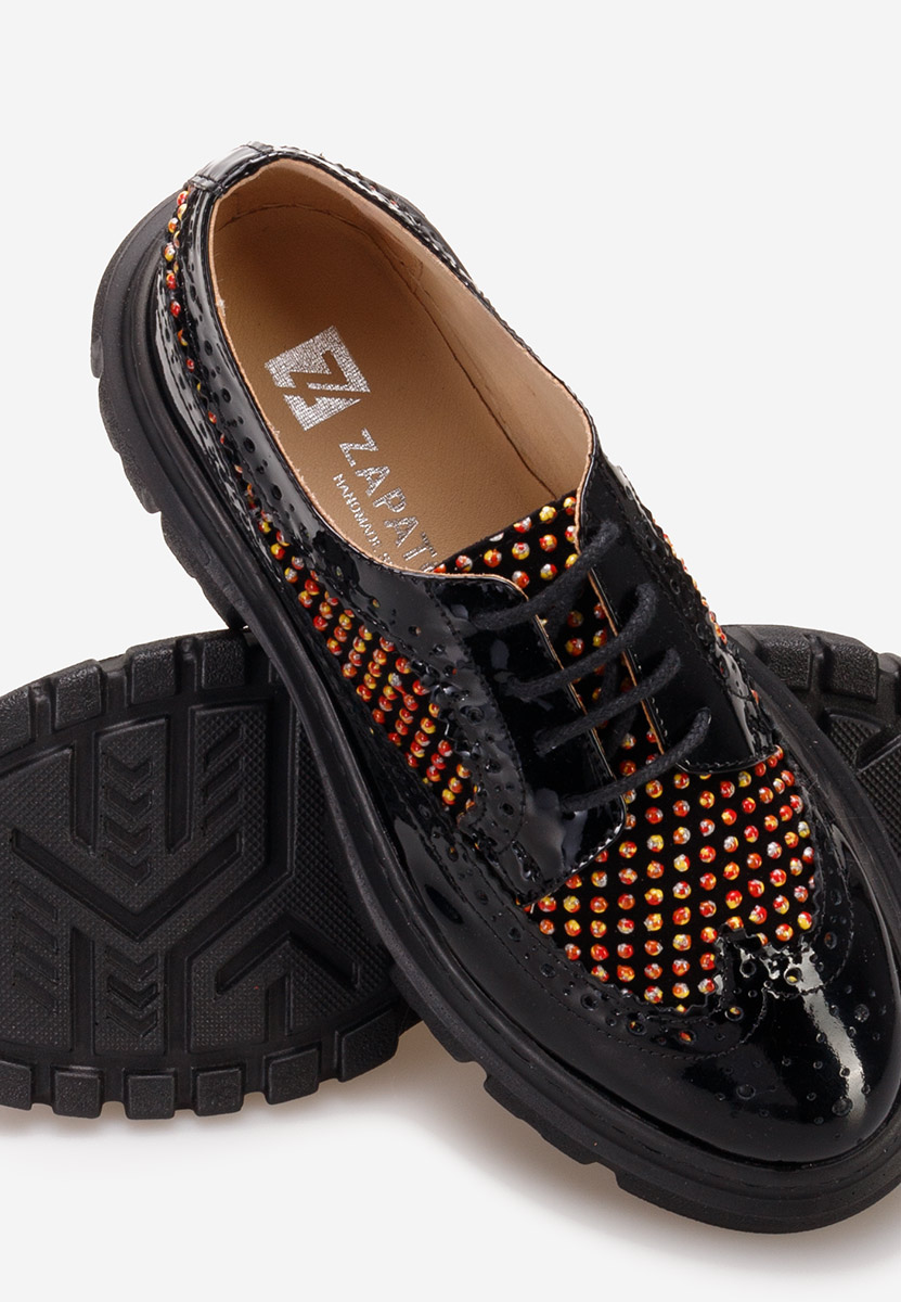 Дамски обувки brogue Henise V7 черни