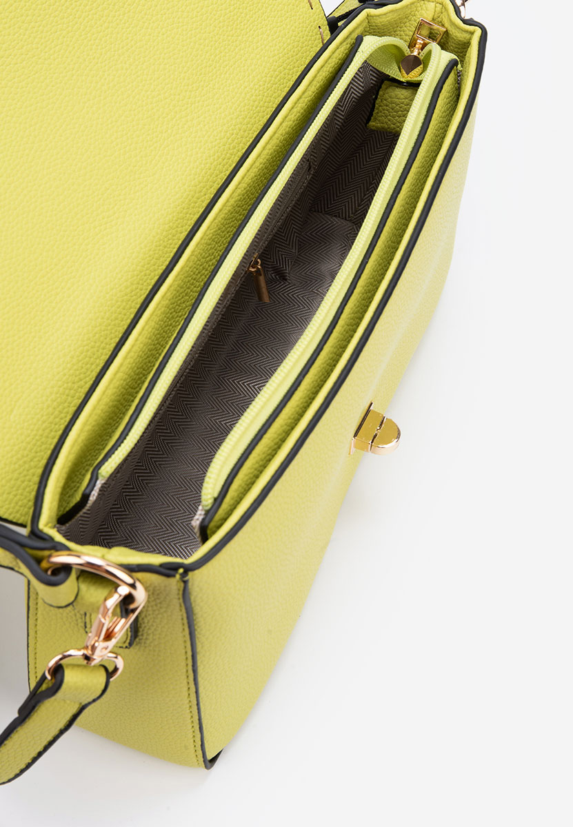 Ръчна чанта Emilea лайм