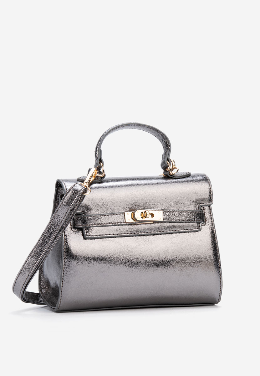 чанта за рамо Alatia сива