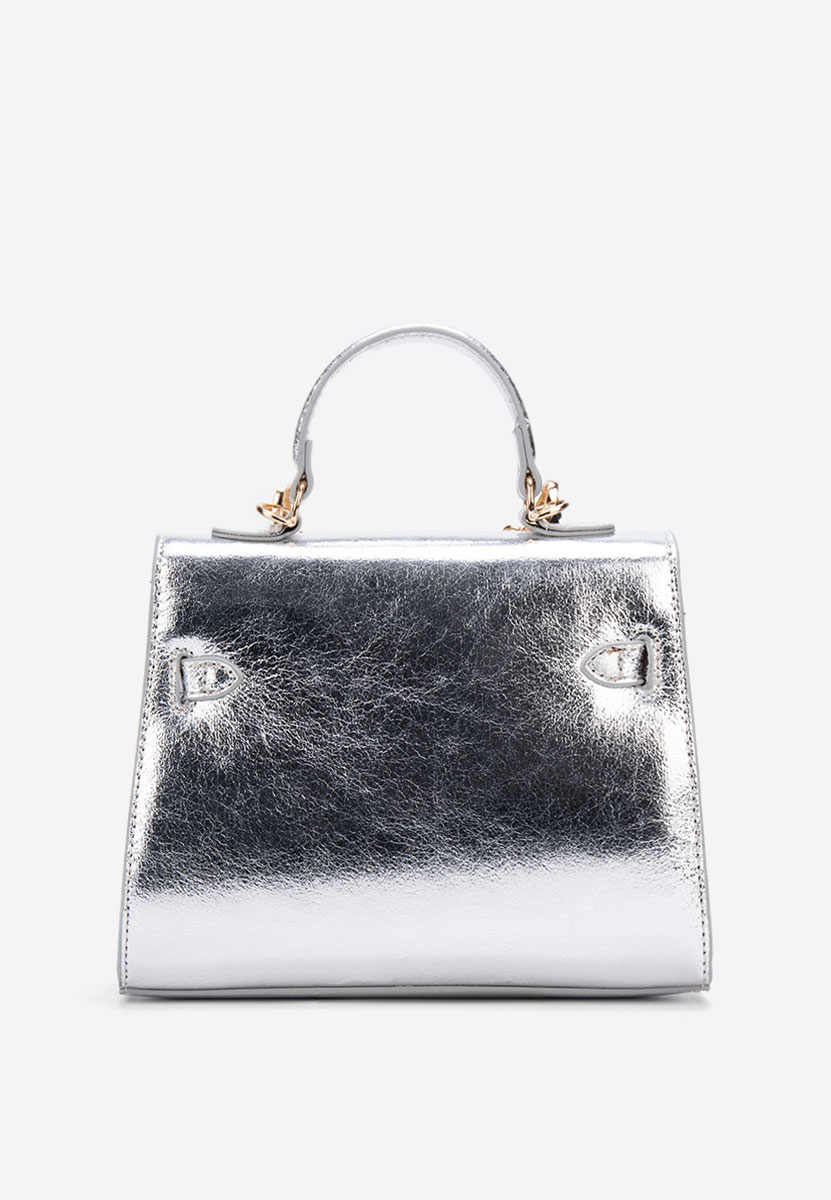 чанта за рамо Alatia сребриста