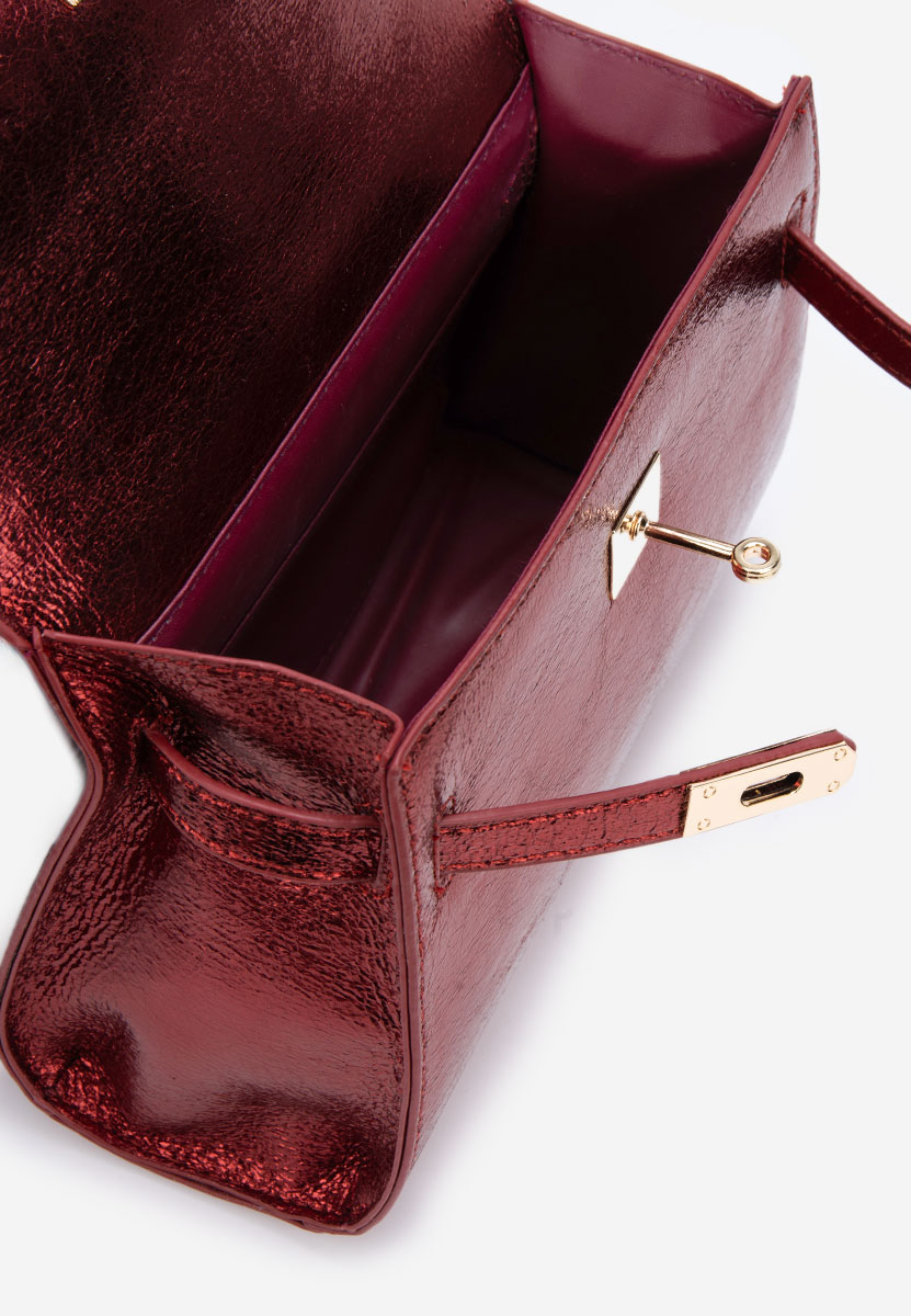 чанта за рамо Alatia червена