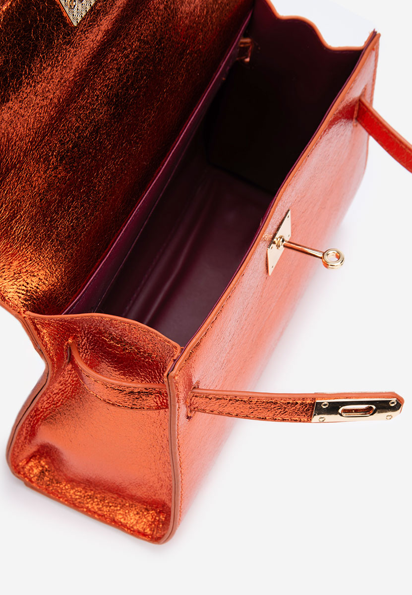 чанта за рамо Alatia портокал