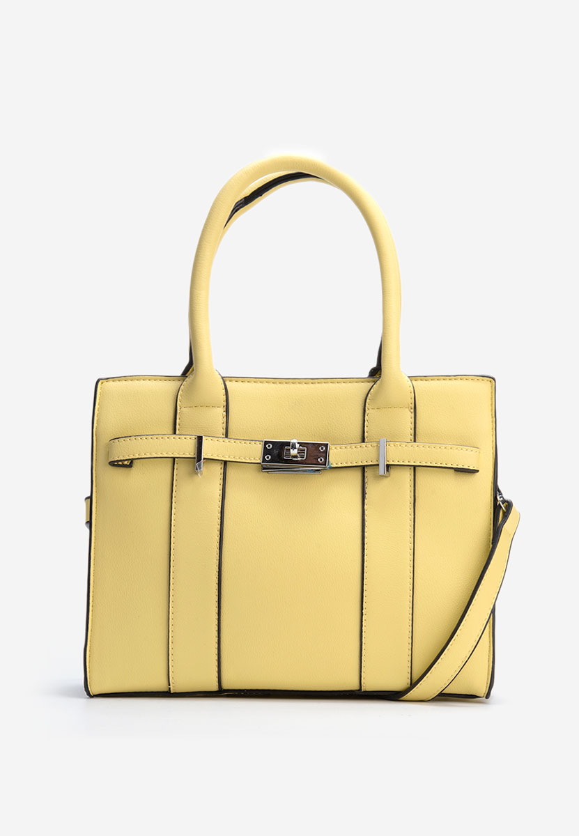 Ръчна чанта Yvesa жълта