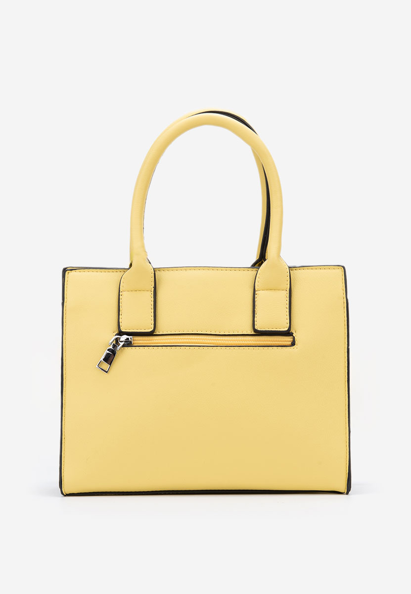 Ръчна чанта Yvesa жълта