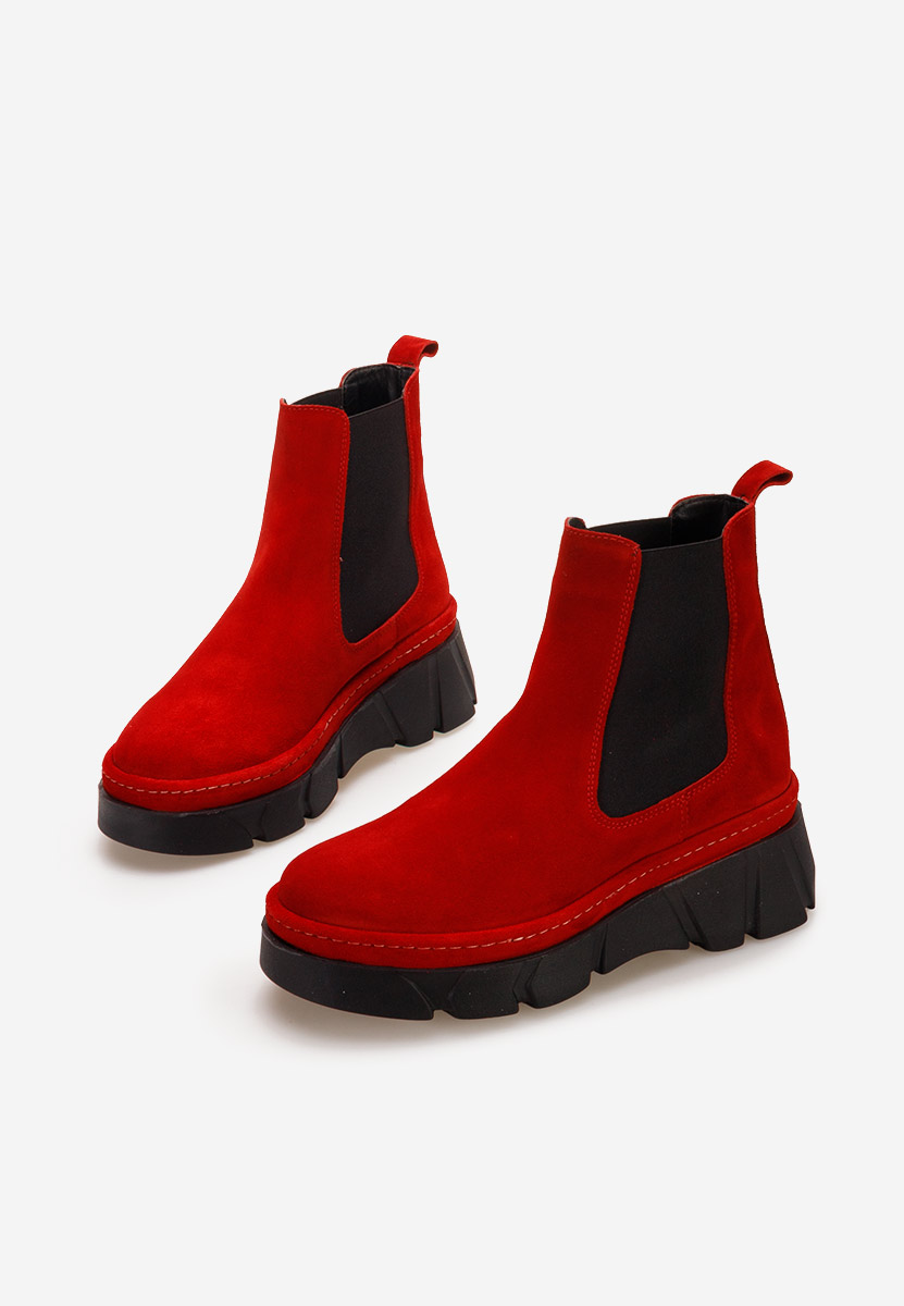 Дамски боти Avelyn V2 червен