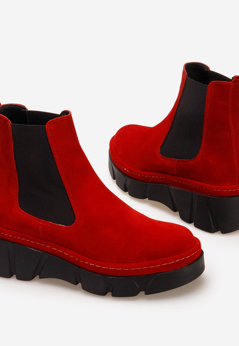 Дамски боти Avelyn V2 червен