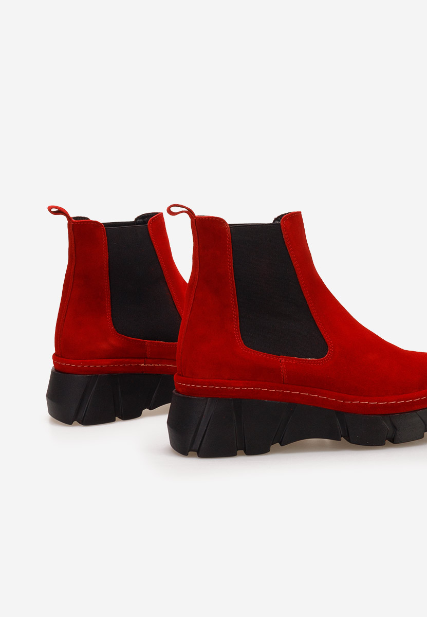 Дамски боти Avelyn V2 червен