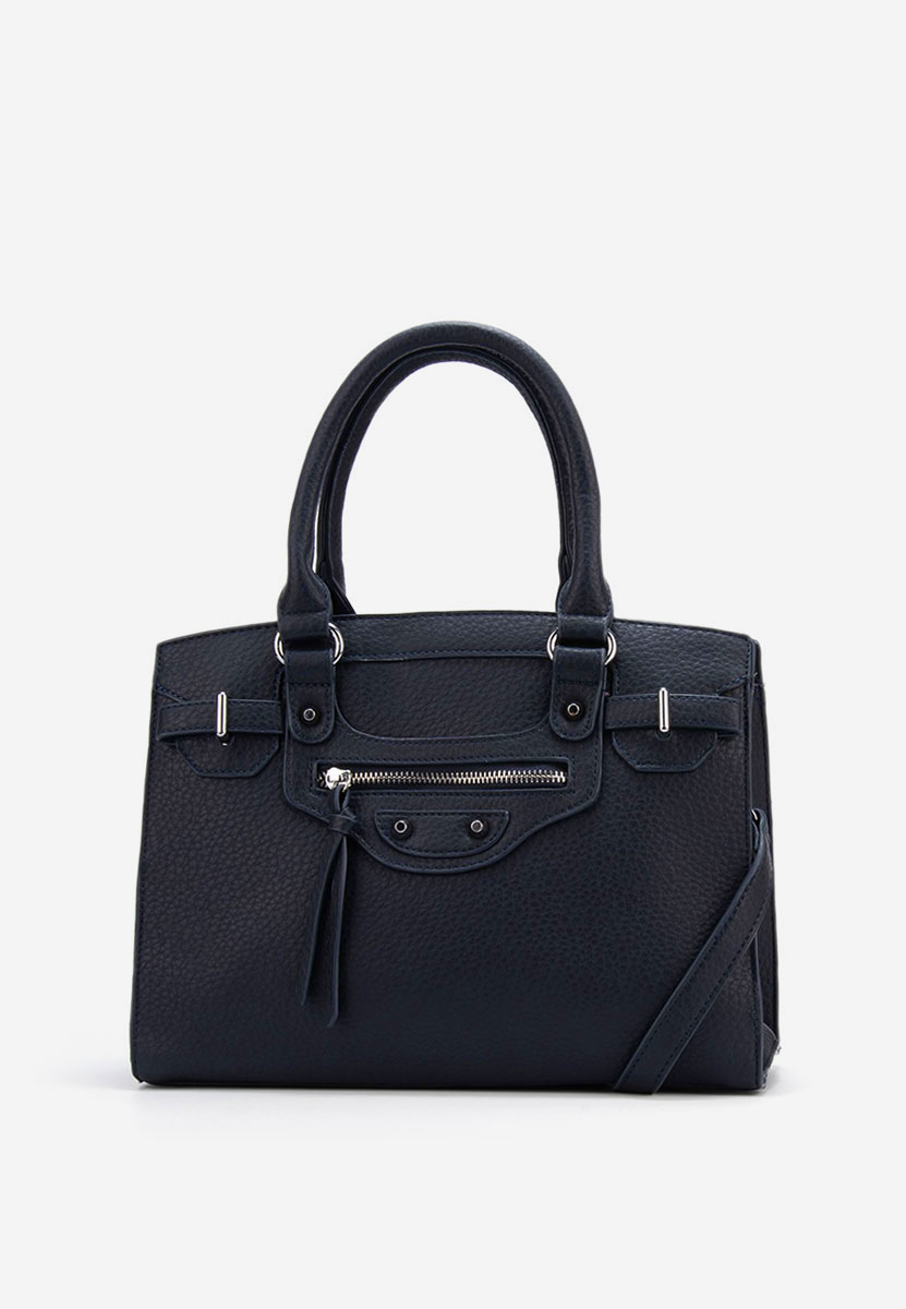 Дамски офис чанта Lentia военно синя