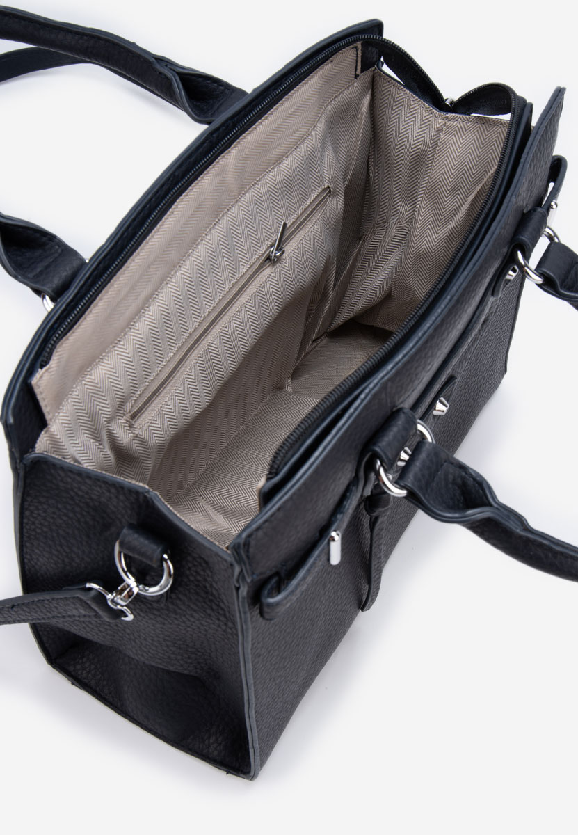 Дамски офис чанта Lentia черна