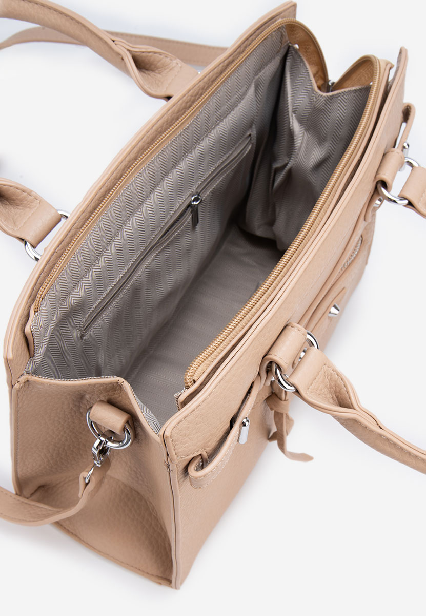 Дамски офис чанта Lentia каки