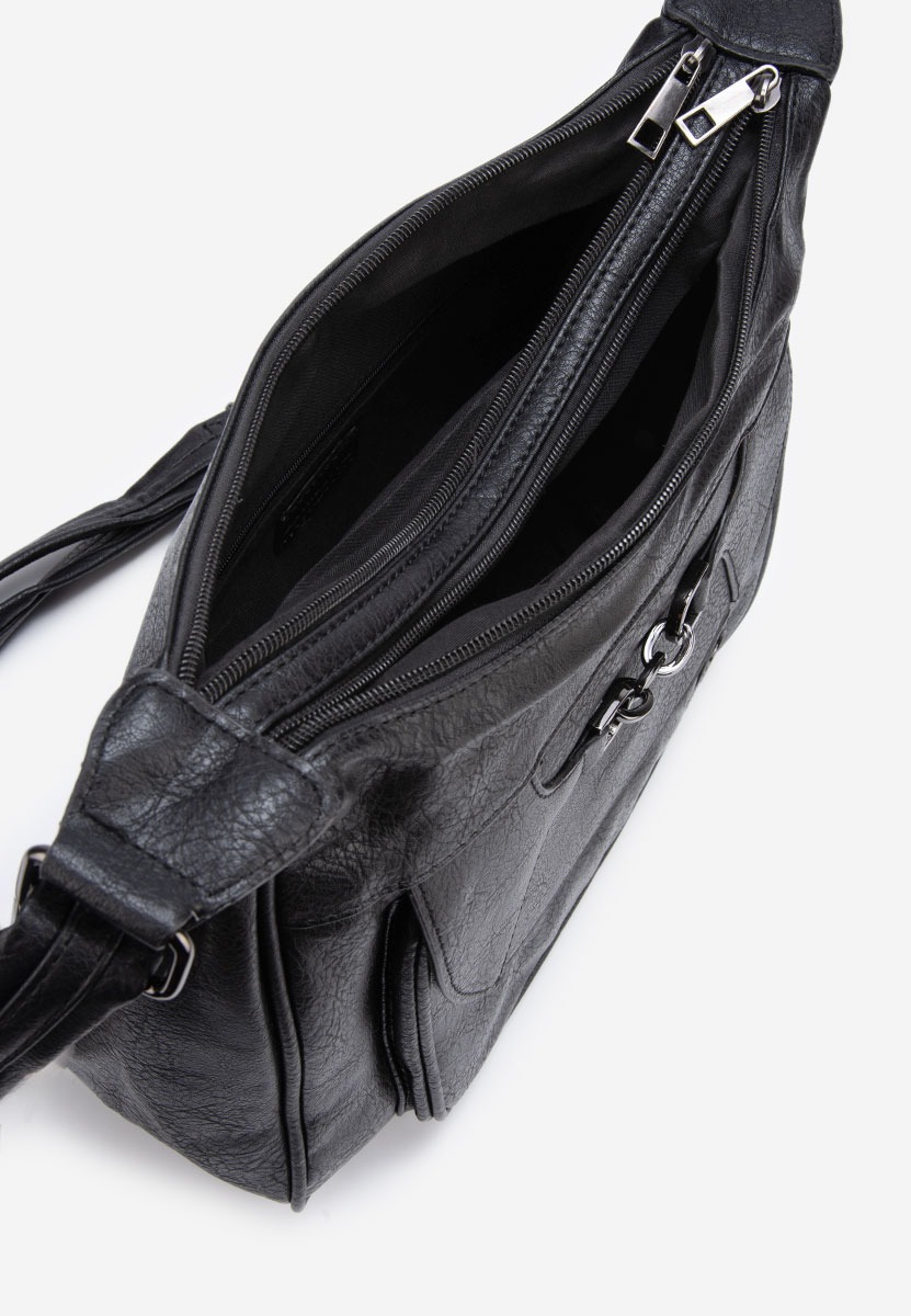 чанта за рамо Vesola черна