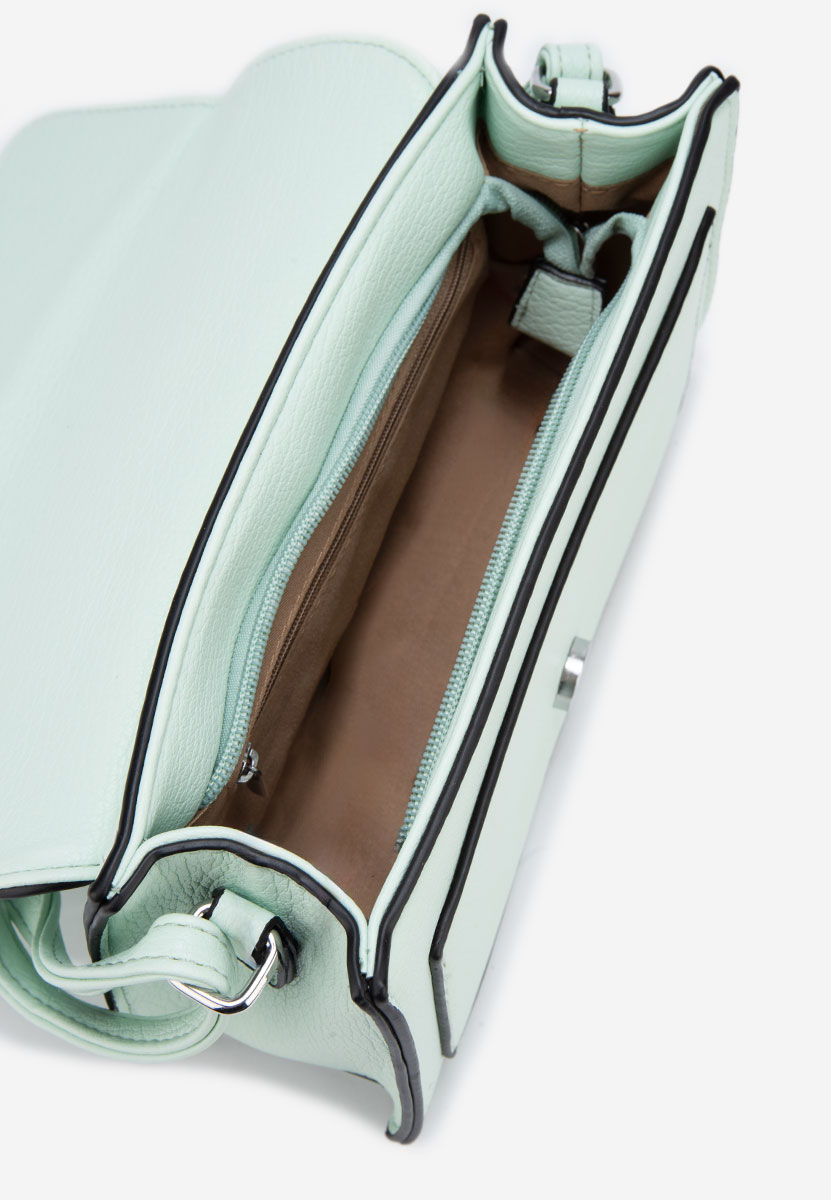 Клъч чанта Harviana тюркоазена