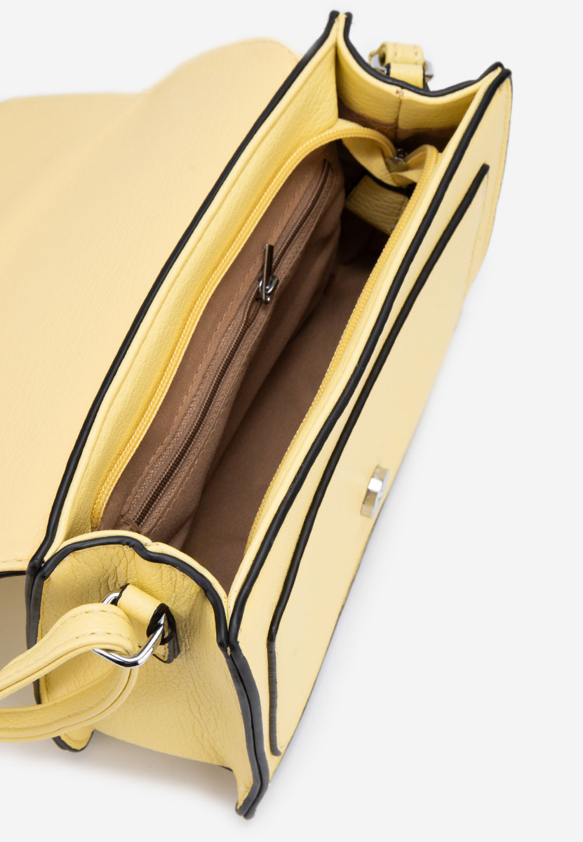 Клъч чанта Harviana жълта