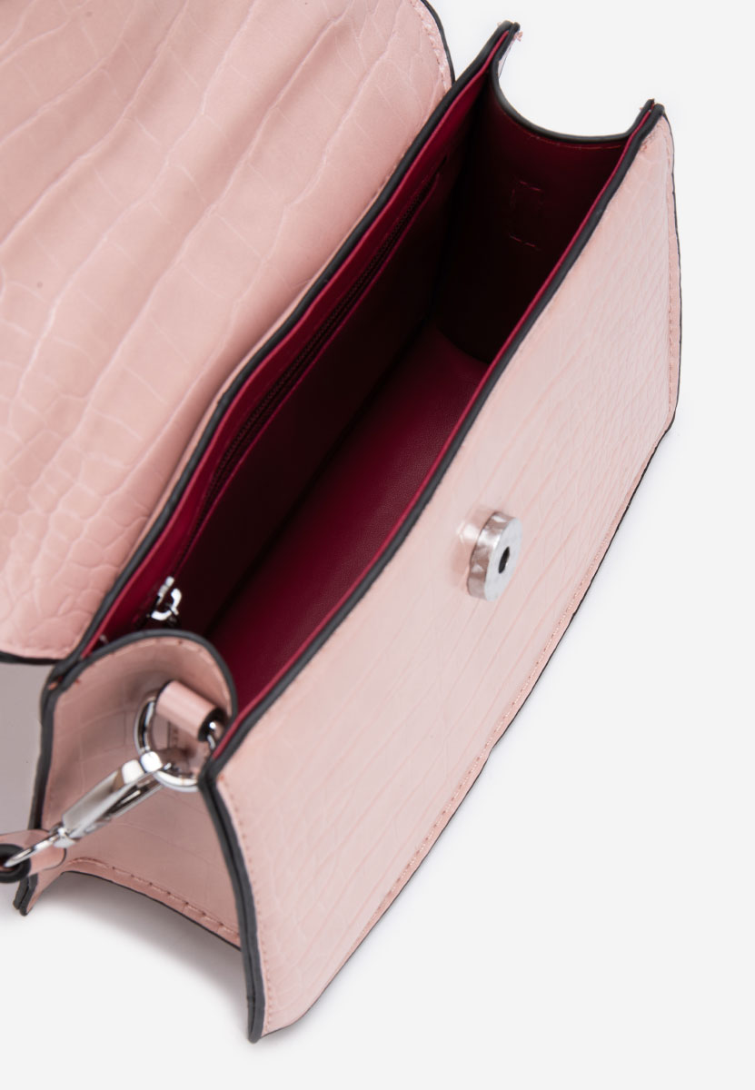 чанта за рамо Essira розова