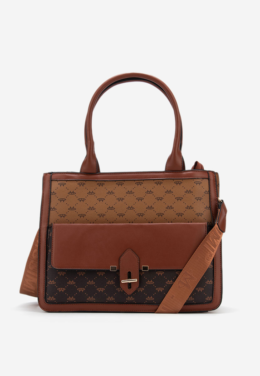 Ръчна чанта Kimly кафява