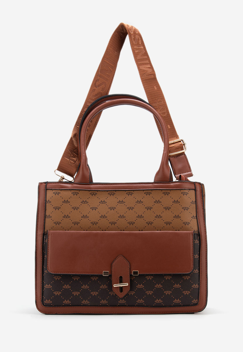 Ръчна чанта Kimly кафява