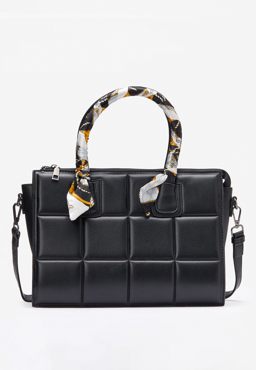 Ръчна чанта Selenite черна