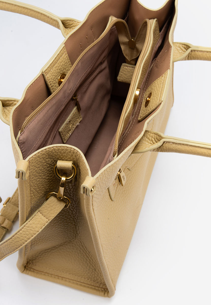 Дамски офис чанта Atalana жълта