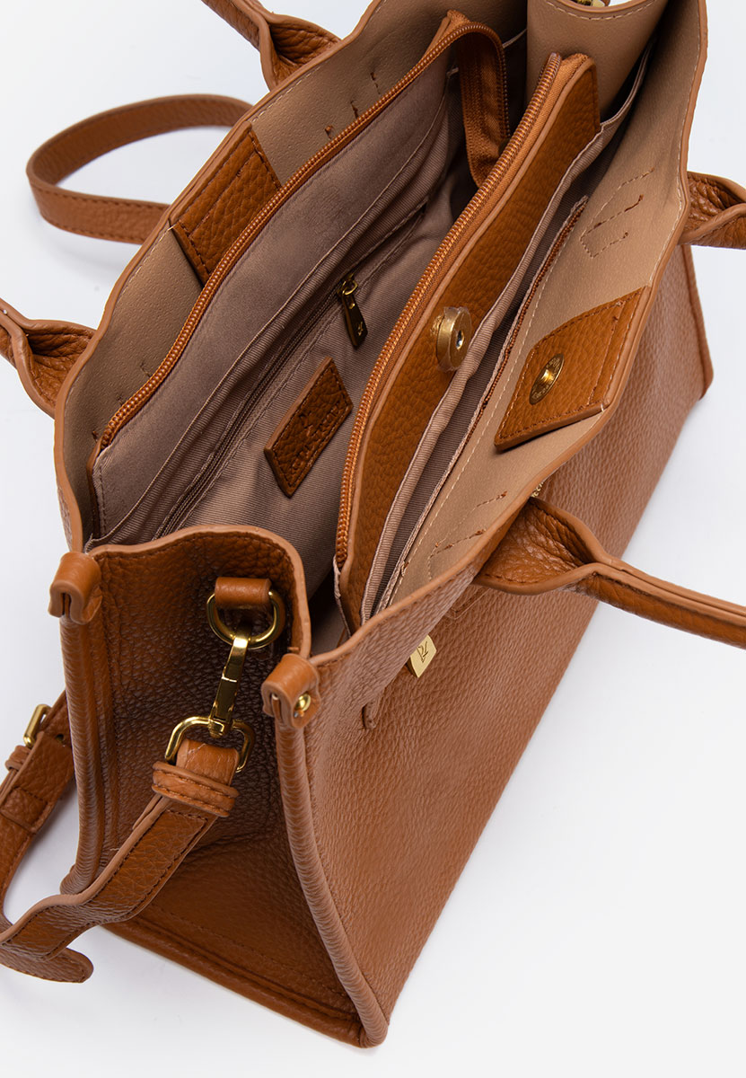 Дамски офис чанта Atalana кафява