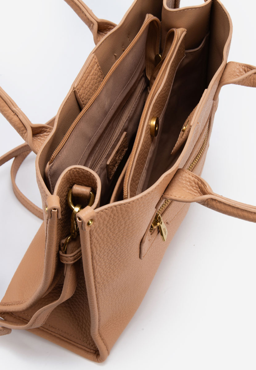 Дамски офис чанта Atalana каки