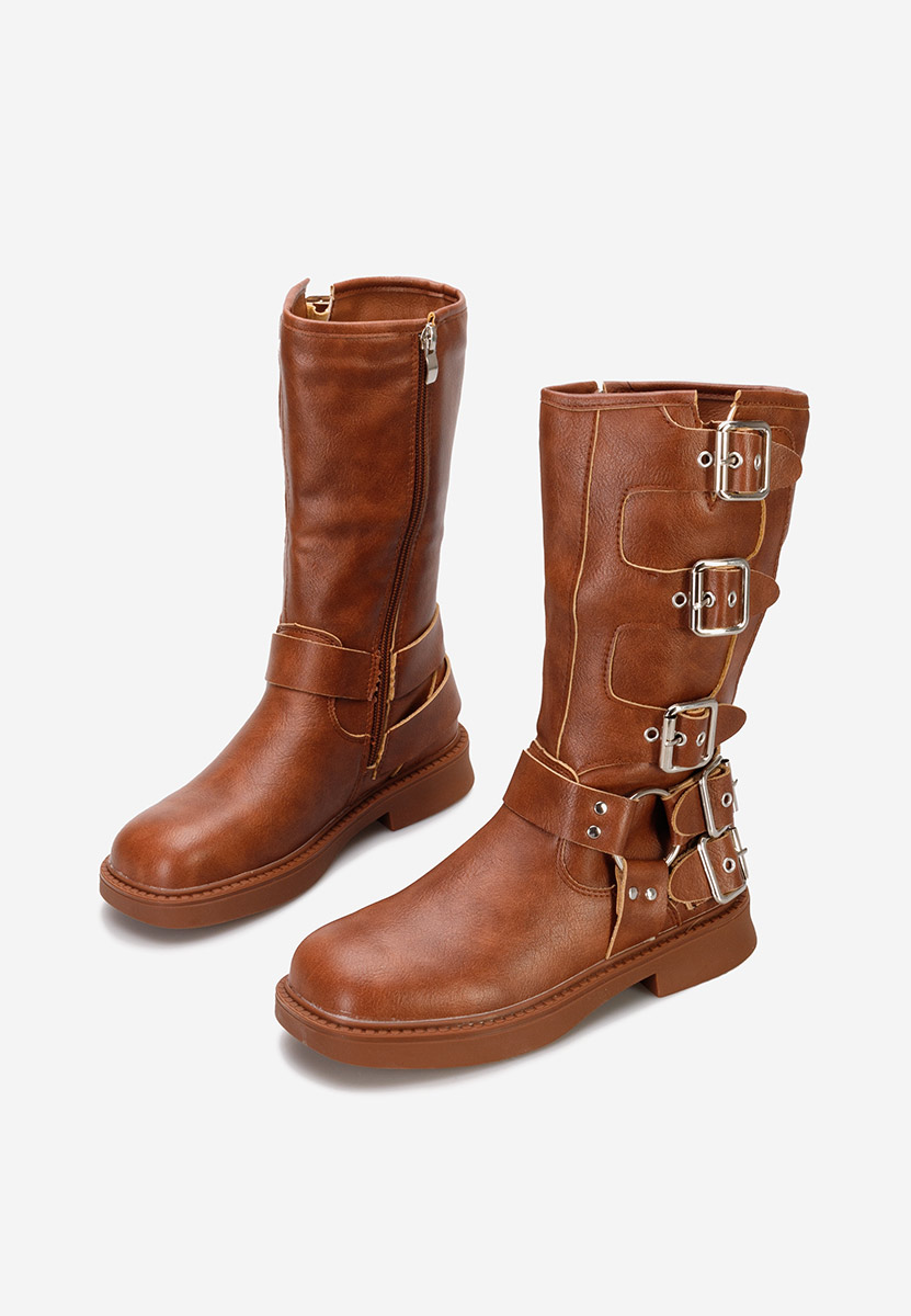 Ботуши момичета Radella кафяв